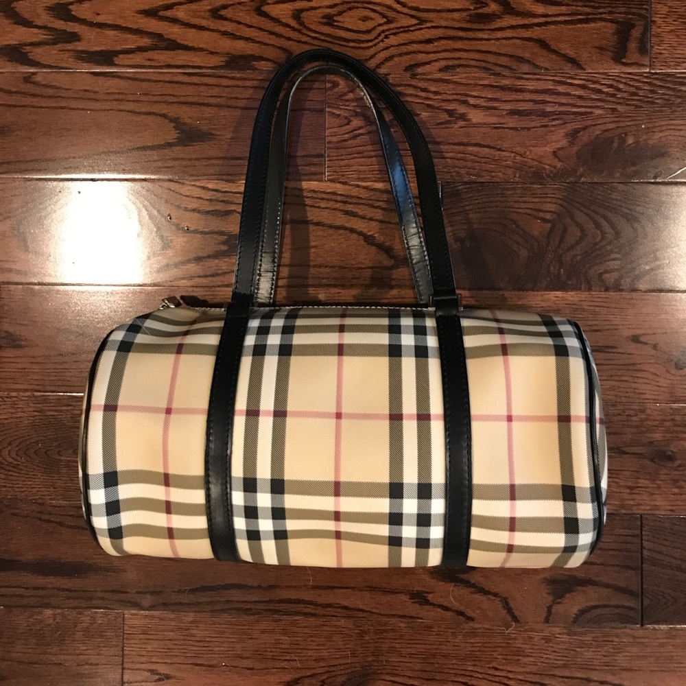 Burberry Nova Check Satchel